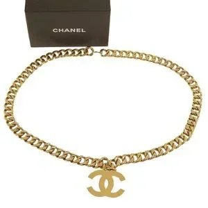 CHANEL Chain Belt Thick Gold Huge CC Necklace Vintage Iconic 90’s Collectors 66828_01_1600x.jpg?v=1693268545 main image 4